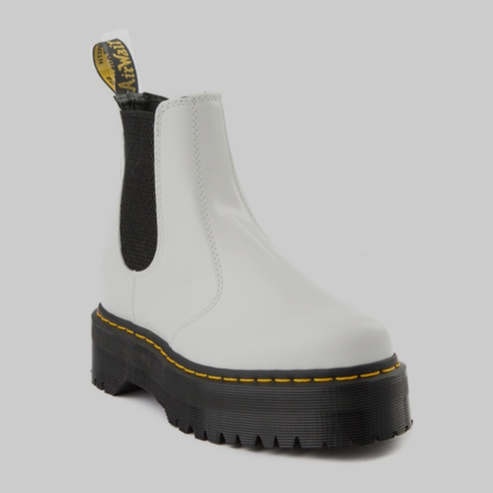 Dr. Martens White Platform Boots - Never Worn
